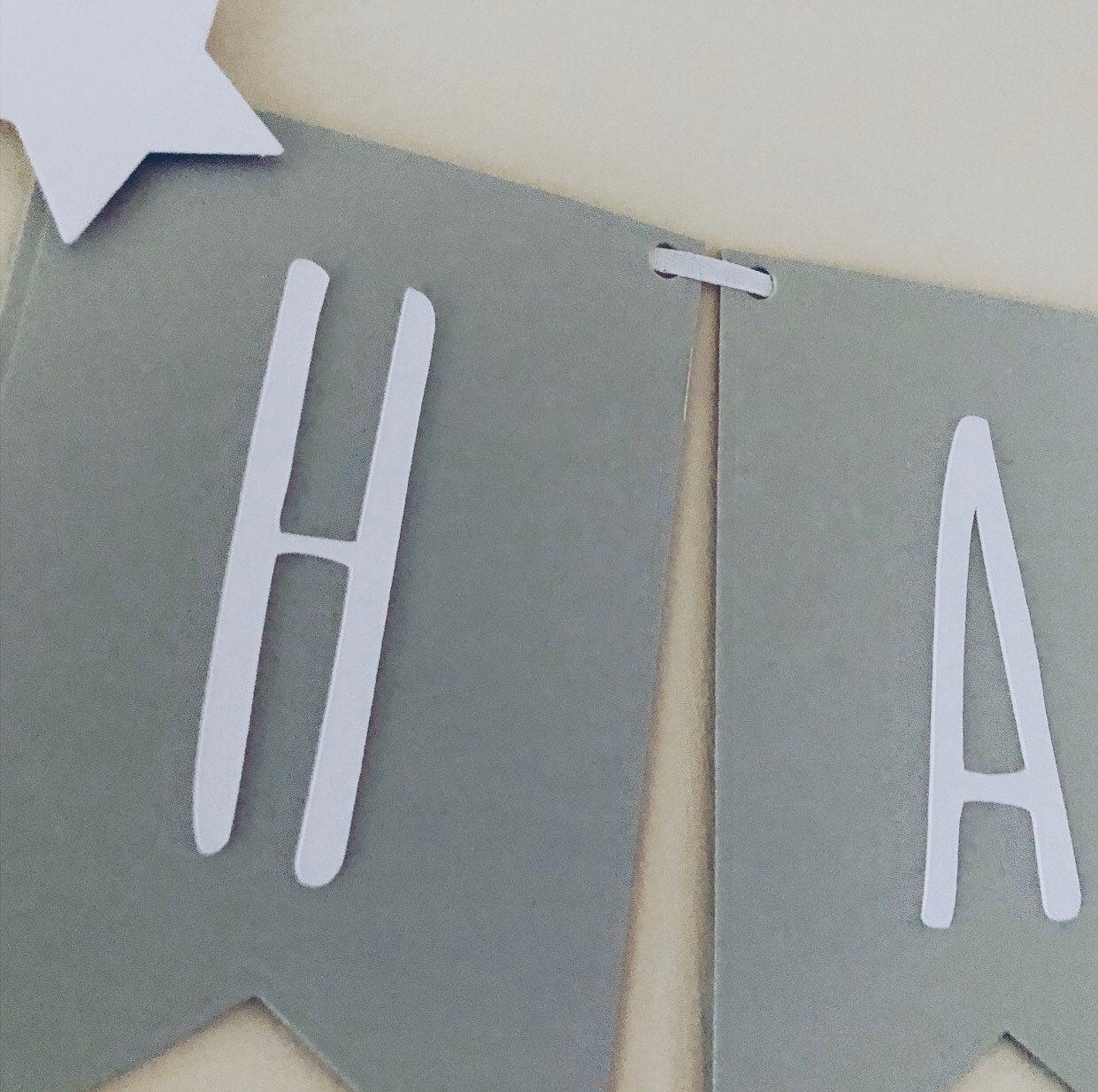 Custom Name Bunting Personalised Bunting Grey and White - Etsy UK