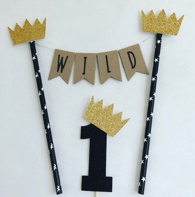Wild One Birthday Wild One Cake Topper Where the Wild Things Etsy