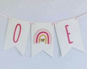 One Highchair banner, One Bunting, Boho Party