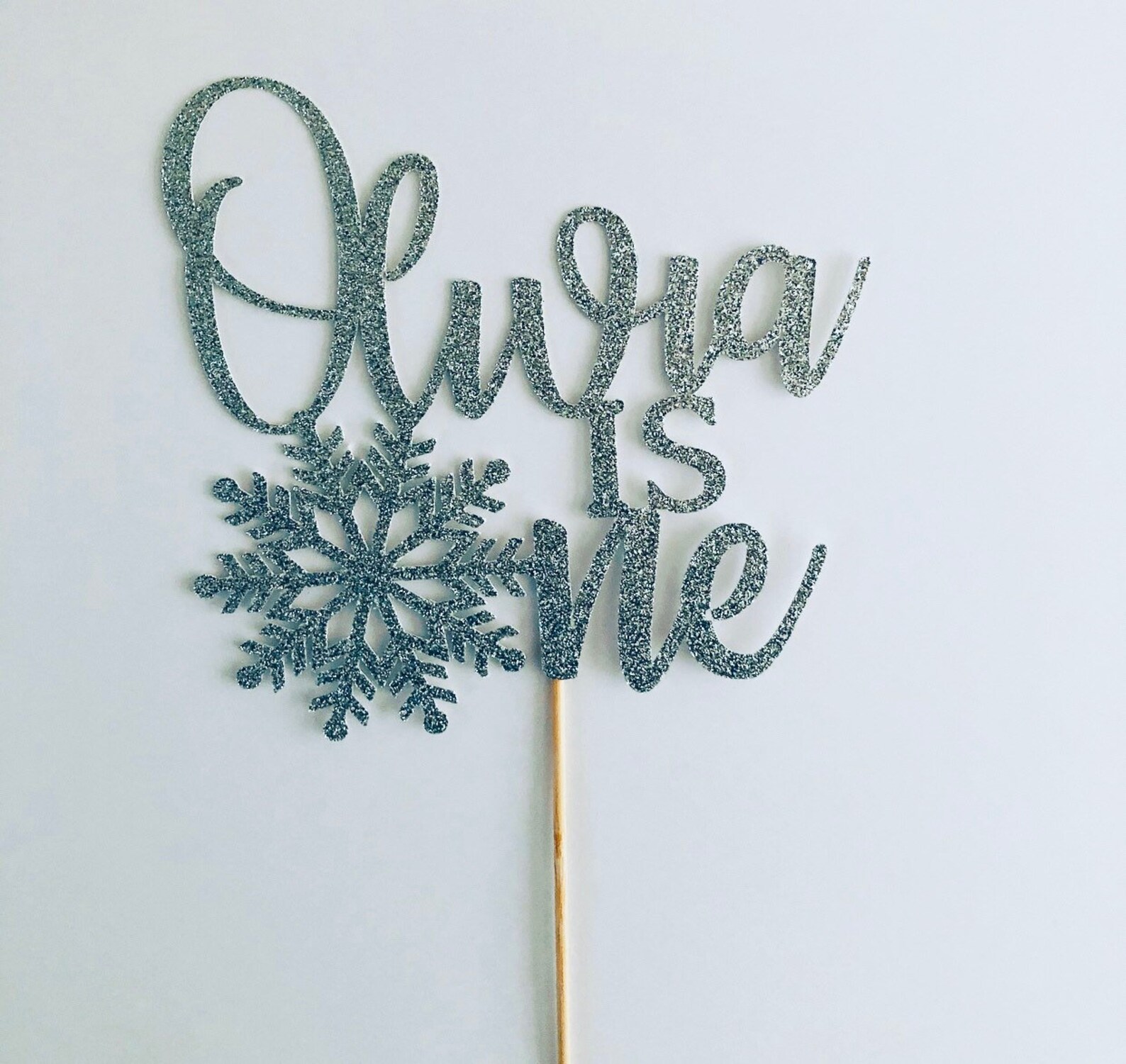 Custom Handmade Personalised One Cake Topper Personalized - Etsy UK