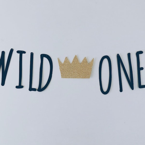 Wild One Banner, where the wild things are, personalised custom bunting, personalized custom bunting, wild one party , wild one bunting