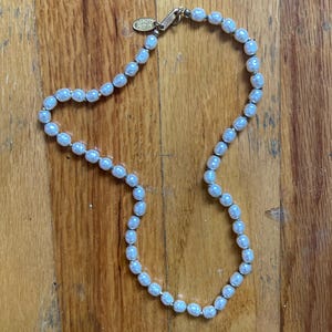 MIRIAM HASKELL *Signed* Baroque Pearl Necklace