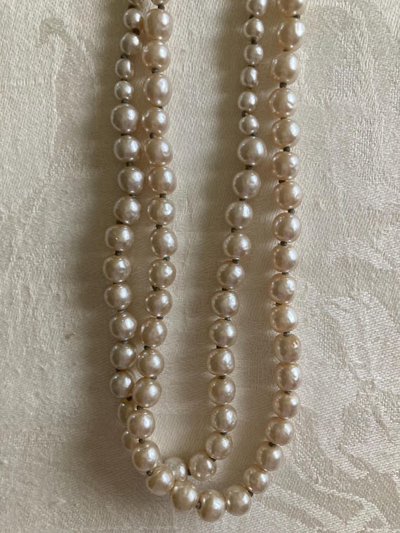 MIRIAM HASKELL *Signed* Double Stranded Baroque P… - image 6