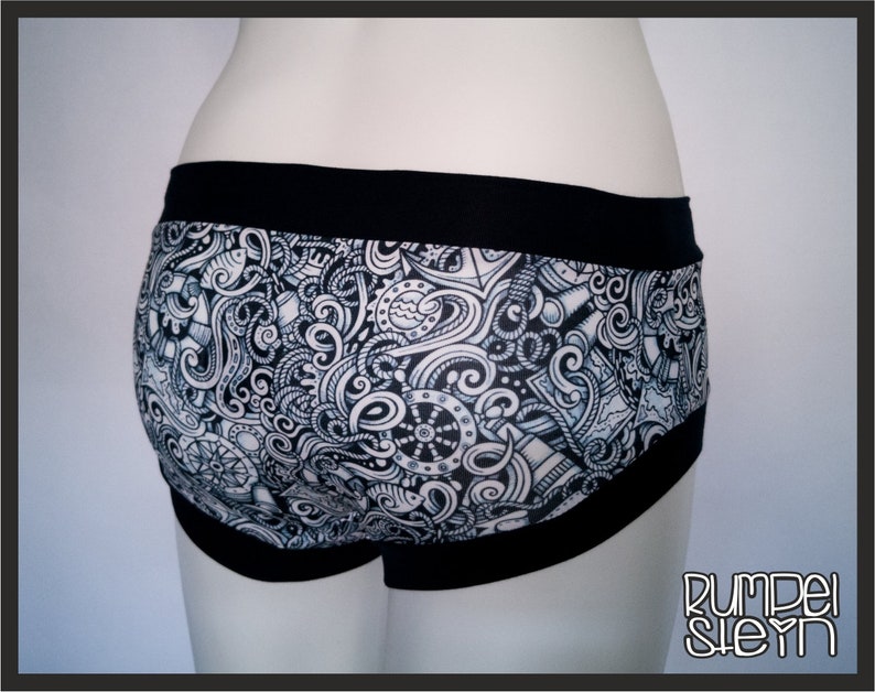 Panty Hipster Cotton Treasure Hunt navywhite
