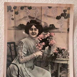 Vintage French Postcard, WWI Era