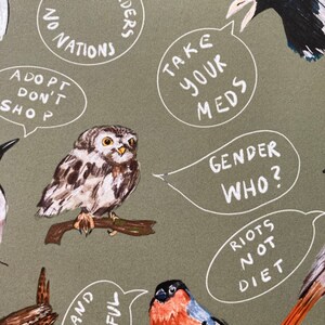 Feminist Birds Poster Bild 3