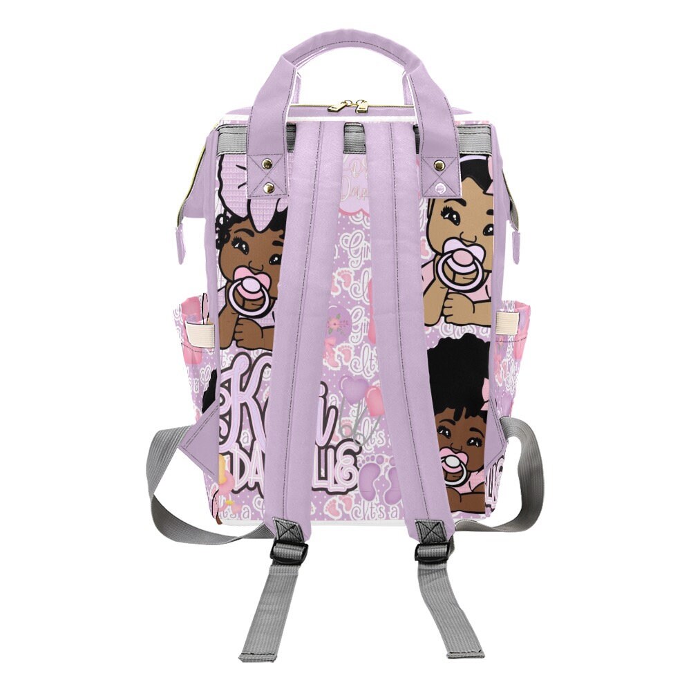 Baby Girl Backpack Diaper Bag Etsy