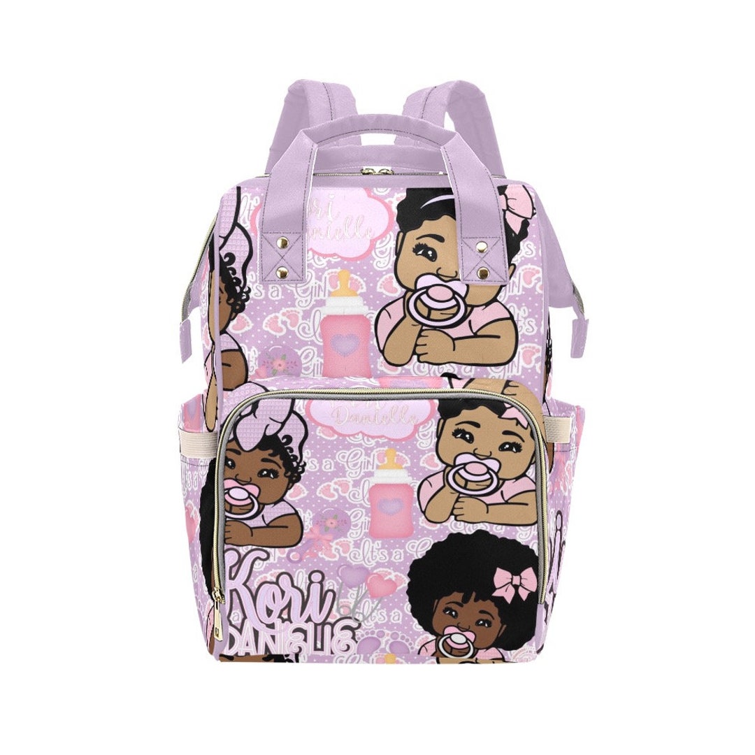 Baby Girl Backpack Diaper Bag Etsy