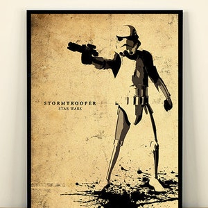 Star Wars Stormtrooper Minimalist Movie Poster