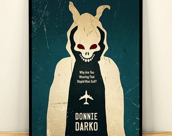 Donnie Darko Minimalist Movie Poster, Movie Art, Vintage Movie poster