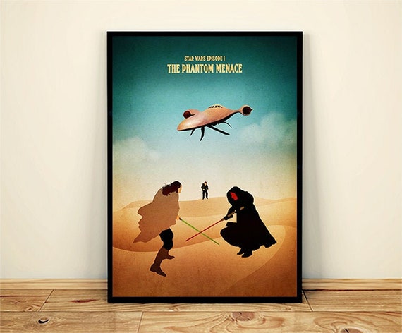 star wars minimalist poster