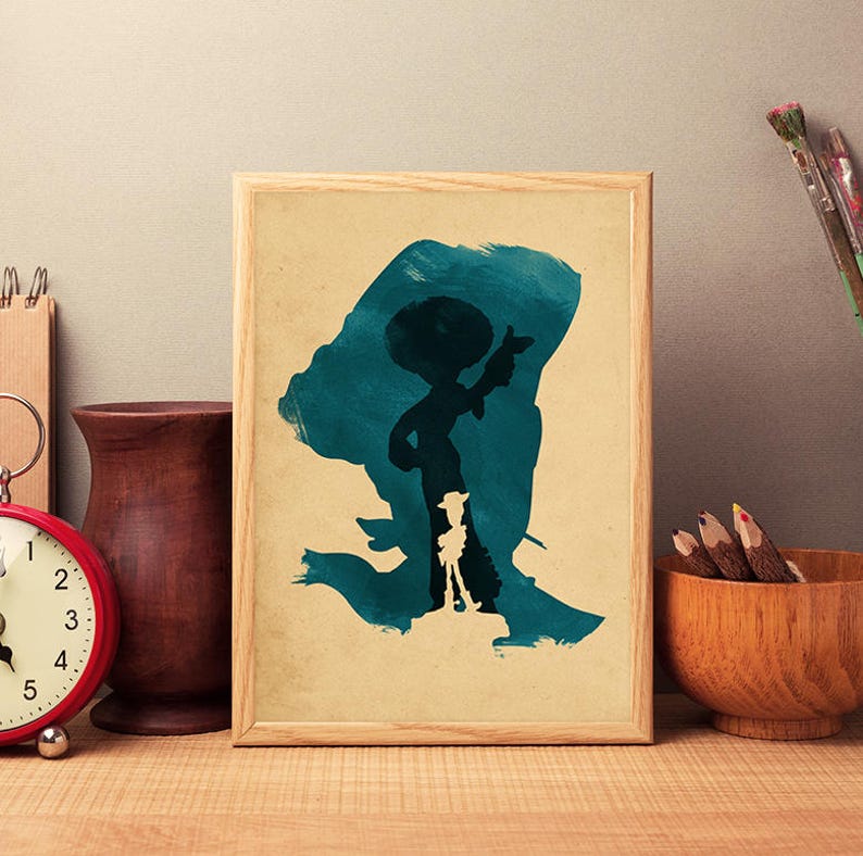 Walt Disney Pixar Minimalist Movie Artwork Set 8 Print - Etsy UK