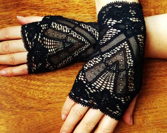 FANCY 1 Pair Lace Gloves Beautiful Women Clothes Decor Short
