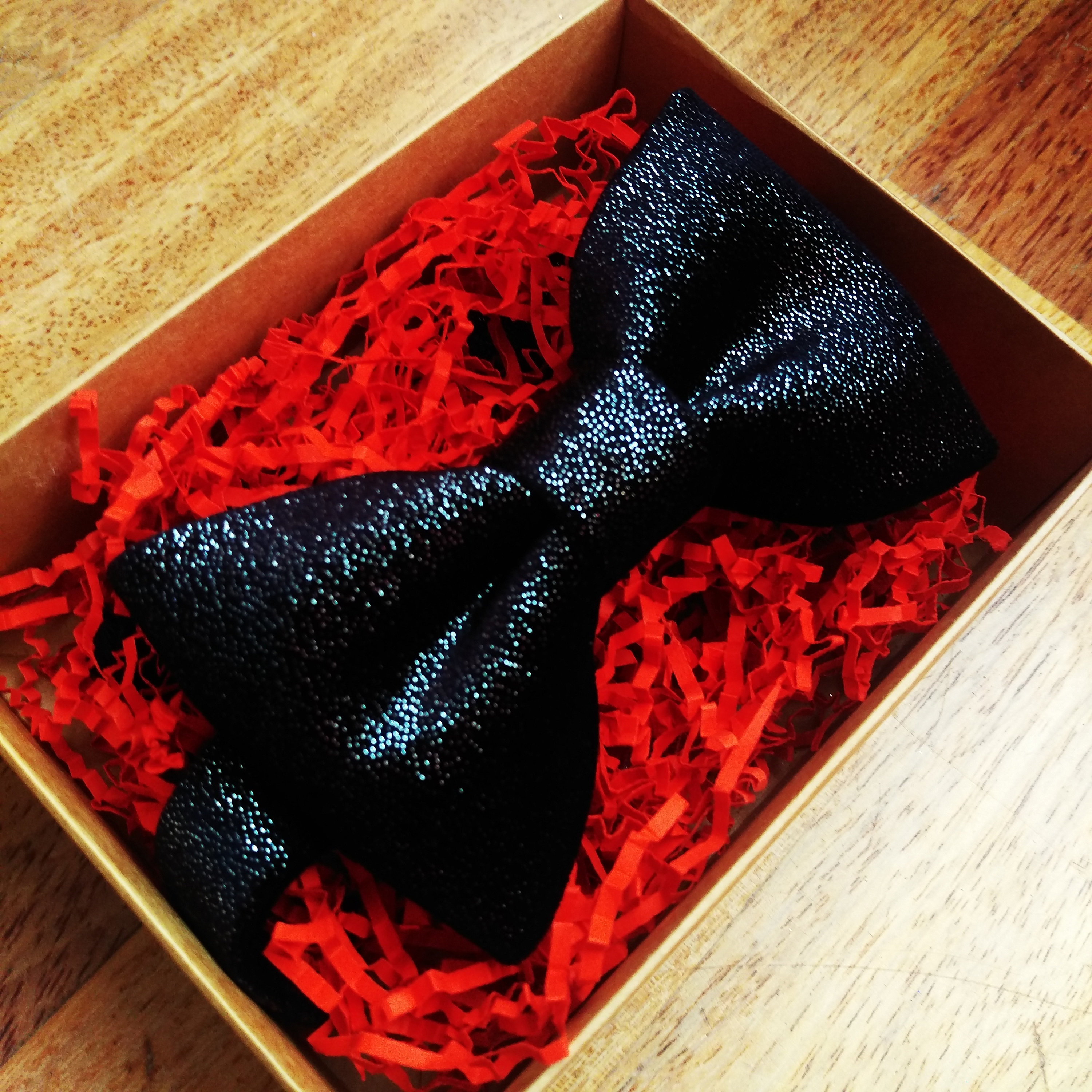 Black Glitter Bow Tie Men / Mens Bowtie Glitter / Black Bowtie Etsy Canada