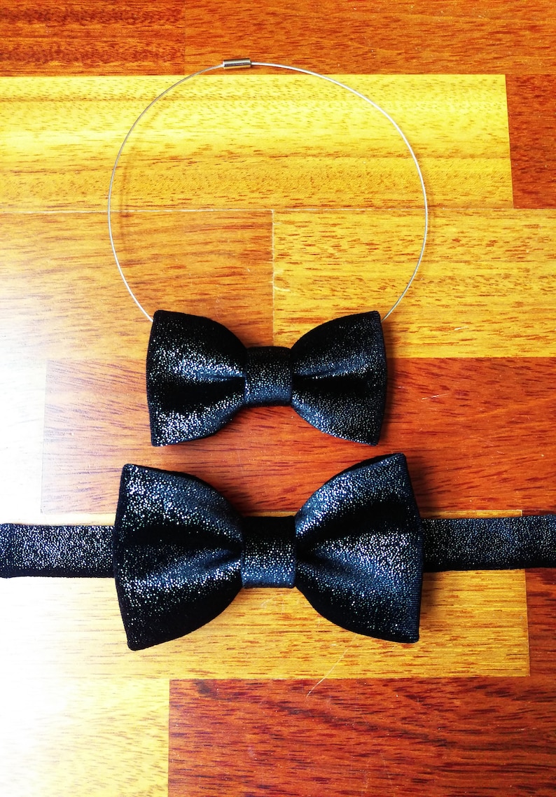 Black Glitter Bow Tie Men / Mens Bowtie Glitter / Black Bowtie Etsy