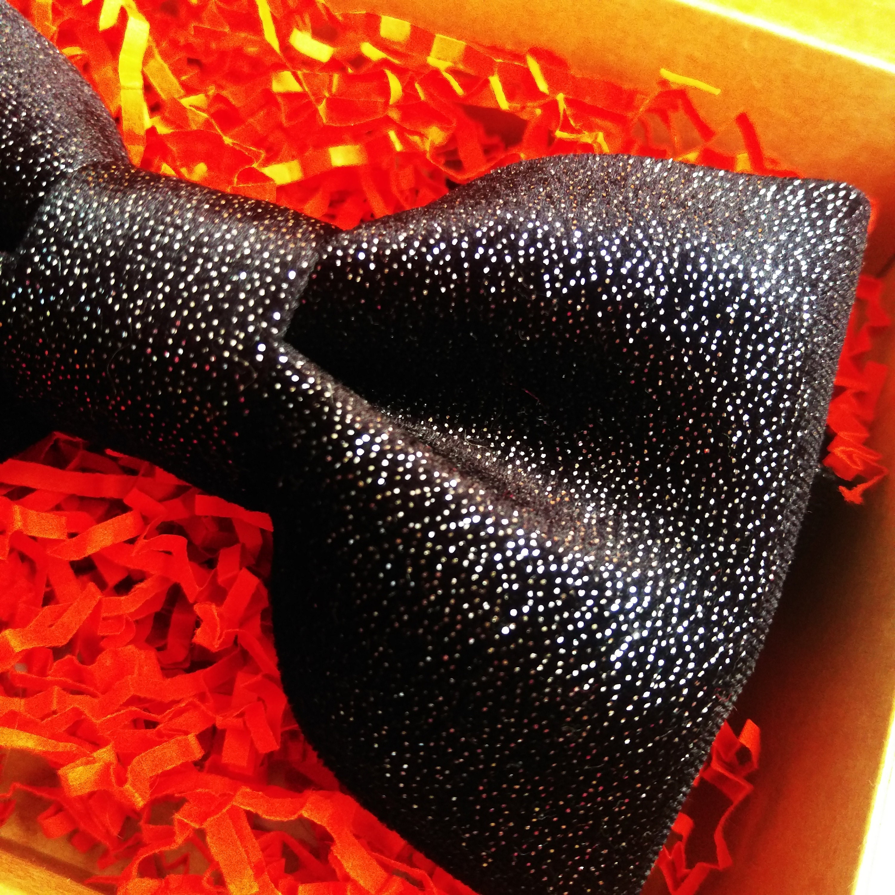 Black Glitter Bow Tie Men / Mens Bowtie Glitter / Black Bowtie Etsy