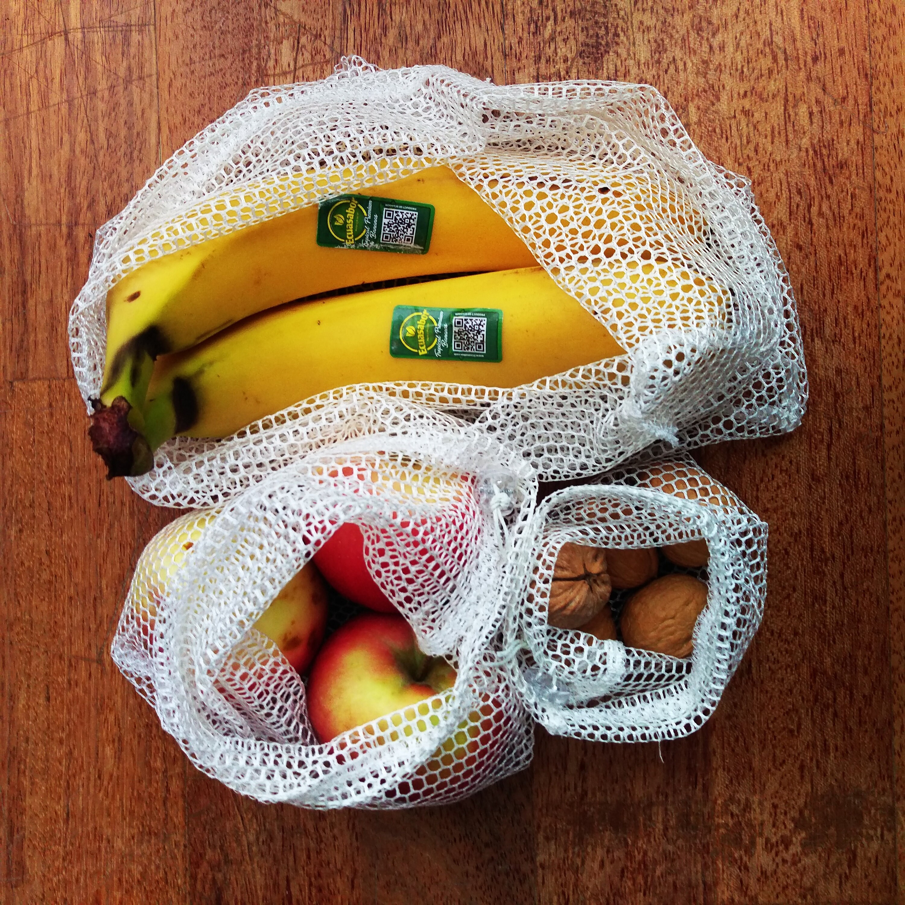 reusable mesh grocery bags