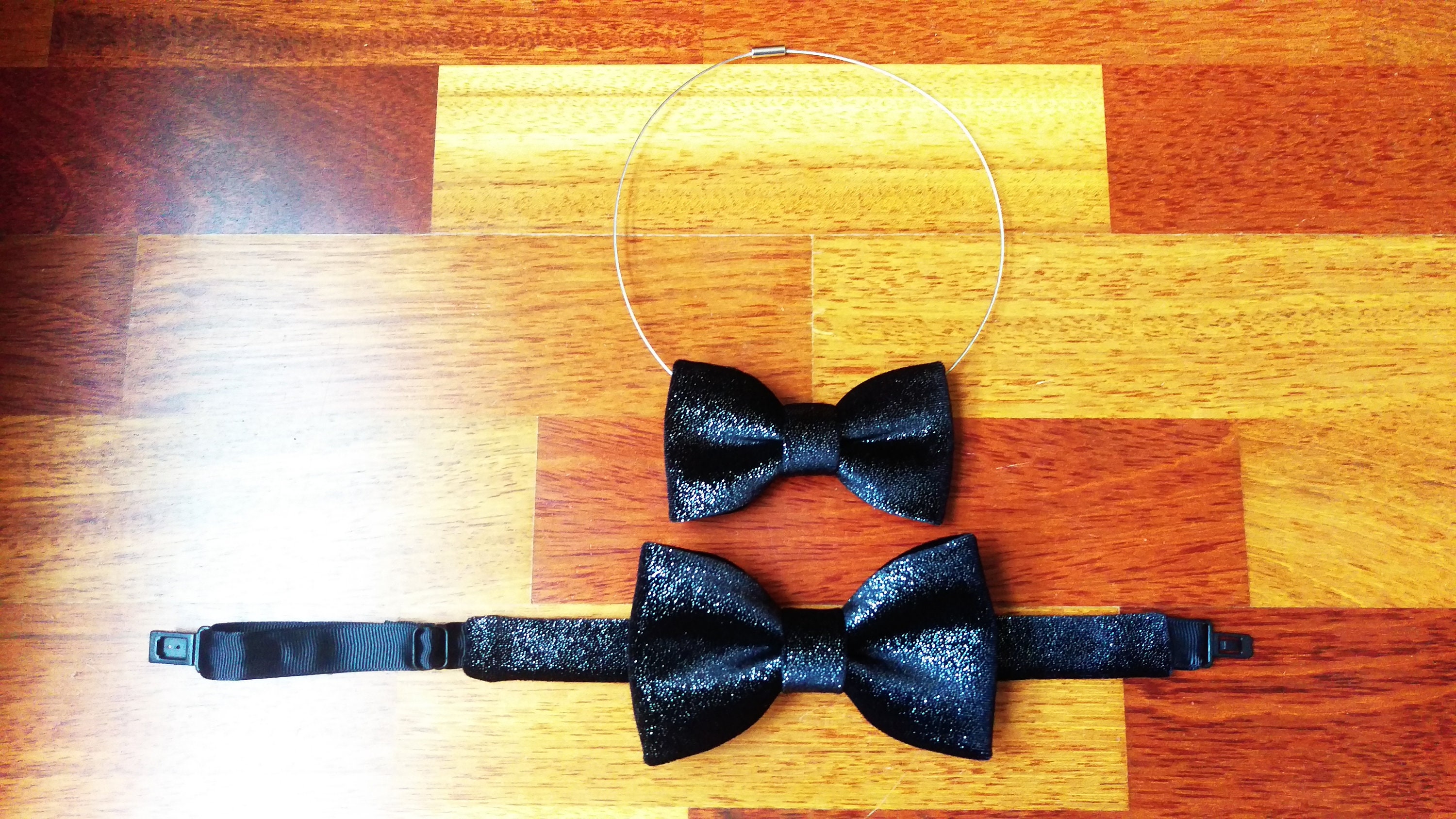 Black Glitter Bow Tie Men / Mens Bowtie Glitter / Black Bowtie Etsy Canada