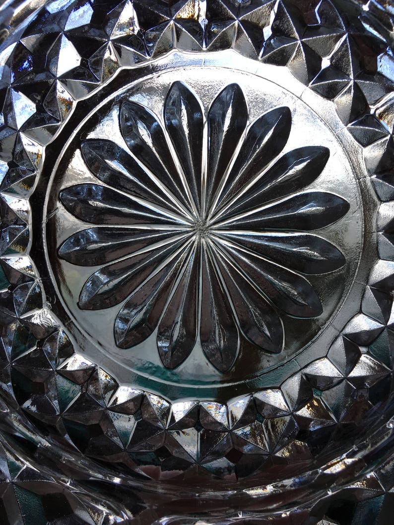 Vintage WEXFORD Lead Crystal Relish Serving TRAY Made by Etsy