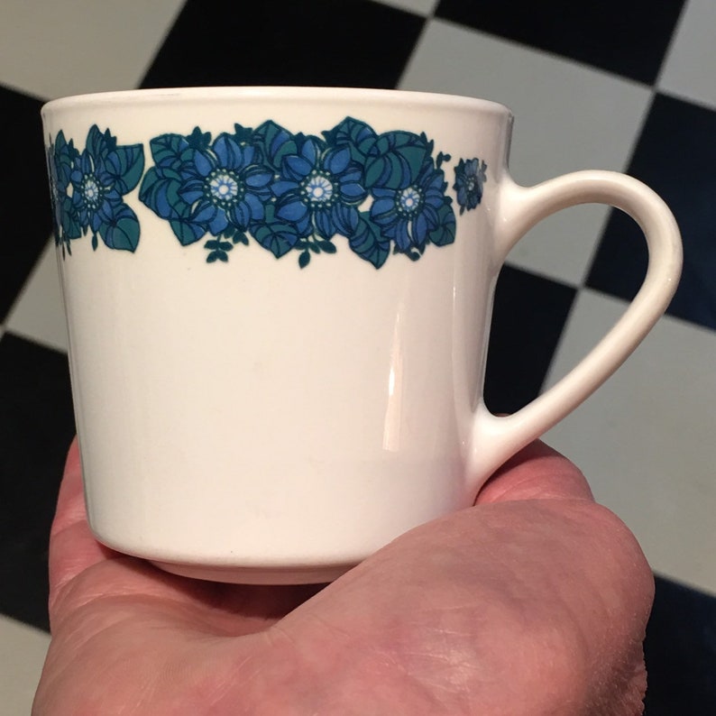 Vintage Centura by Corning Evening Song Pattern Coffee Cup & - Etsy