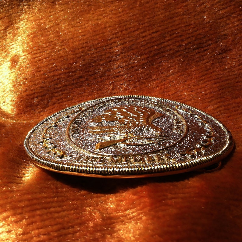 Vintage Belt Buckle North American Hunting Club Life Member Etsy