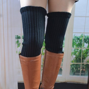 SALE  Knit sexy Thigh High   leg warmers,knit  leg warmers ,opaque long stockings, over the knee socks,knit womens leg warmers