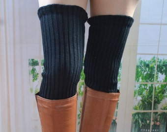 SALE  Knit sexy Thigh High   leg warmers,knit  leg warmers ,opaque long stockings, over the knee socks,knit womens leg warmers