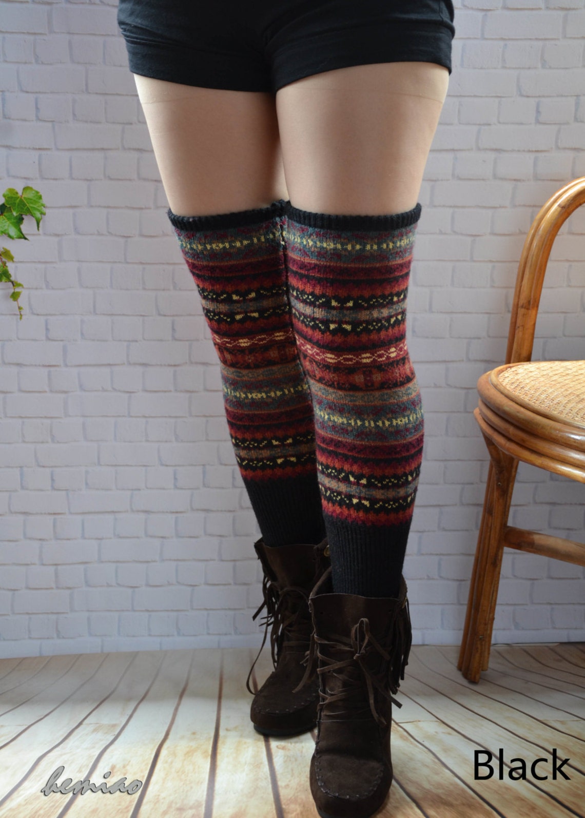 Womens Leg Warmersknit Over Knee Long Leg Warmers thigh High Etsy UK