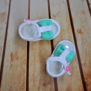 Crochet Baby Sandals, Baby Girl Shoes, crochet Baby Shoes ,baby girl summer shoes,crochet shoes for baby