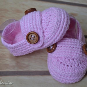 Crochet Baby Booties - Baby Girl Booties - Handmade Crochet Fashion Baby Shower Gift ,Christmas gift