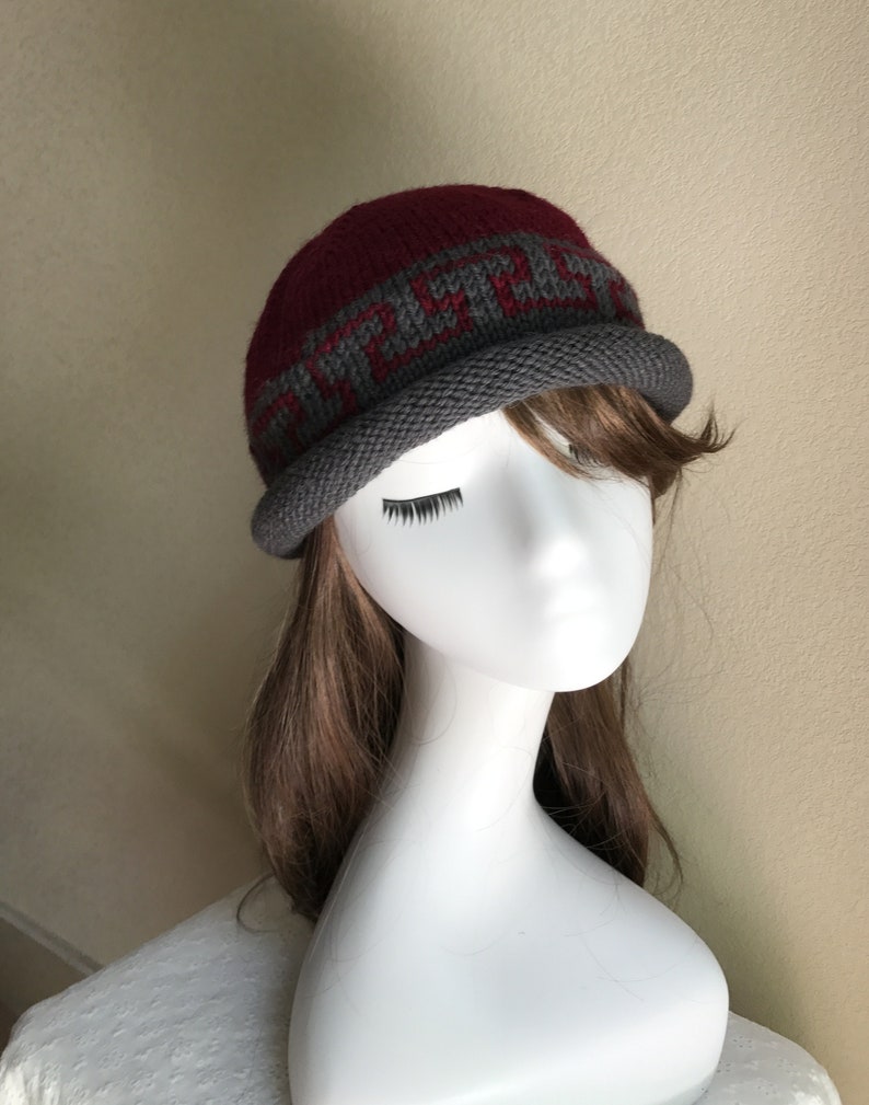 Knit Hat Knitted Christmas Gifts Wool Beanie Slouchy Beanie,knit slouchy hat,hand knited hat Winter Hat Hats Women Hat