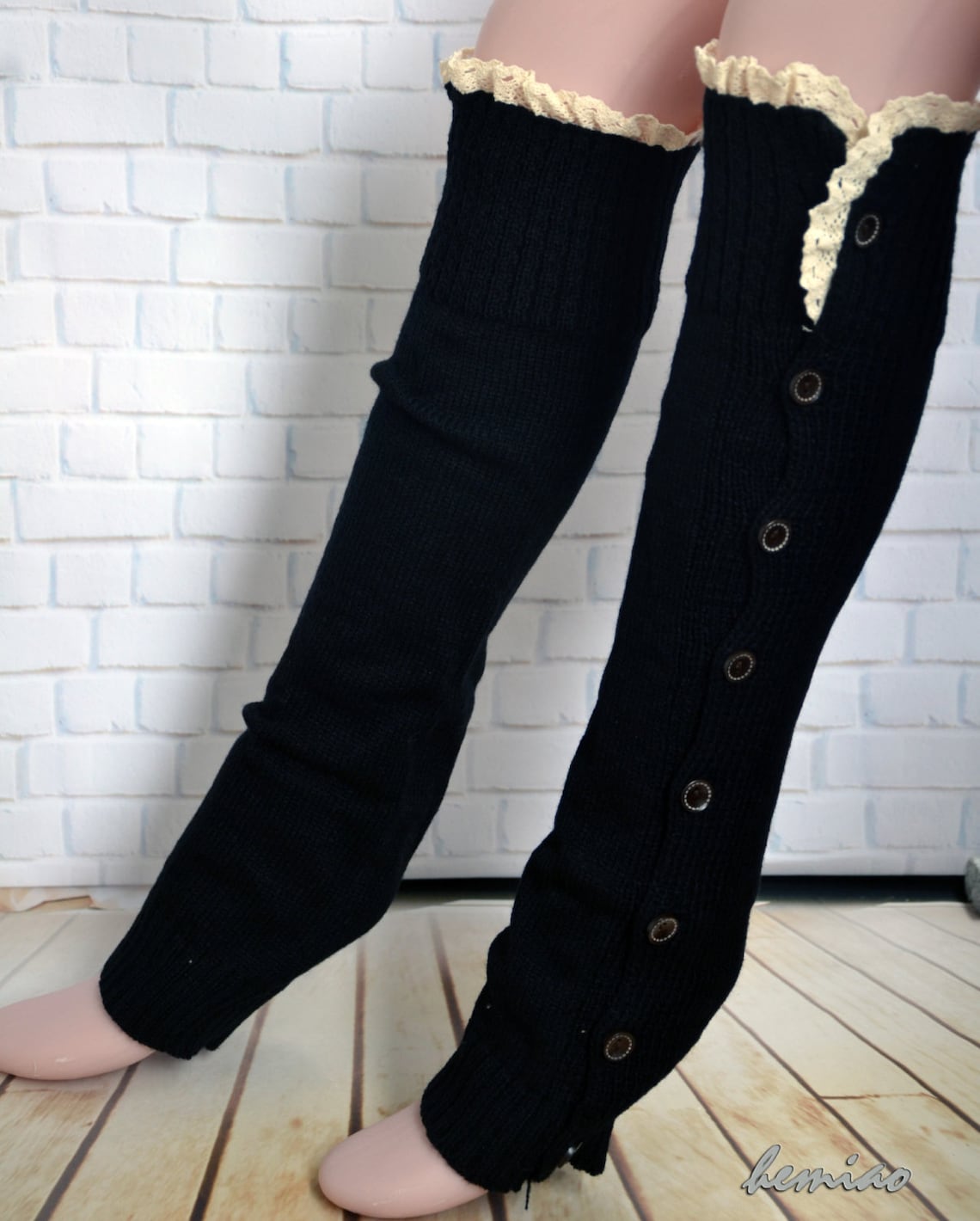Womens Button Lace Leg Warmers Womens Boot Cuffs Womens Boot Etsy