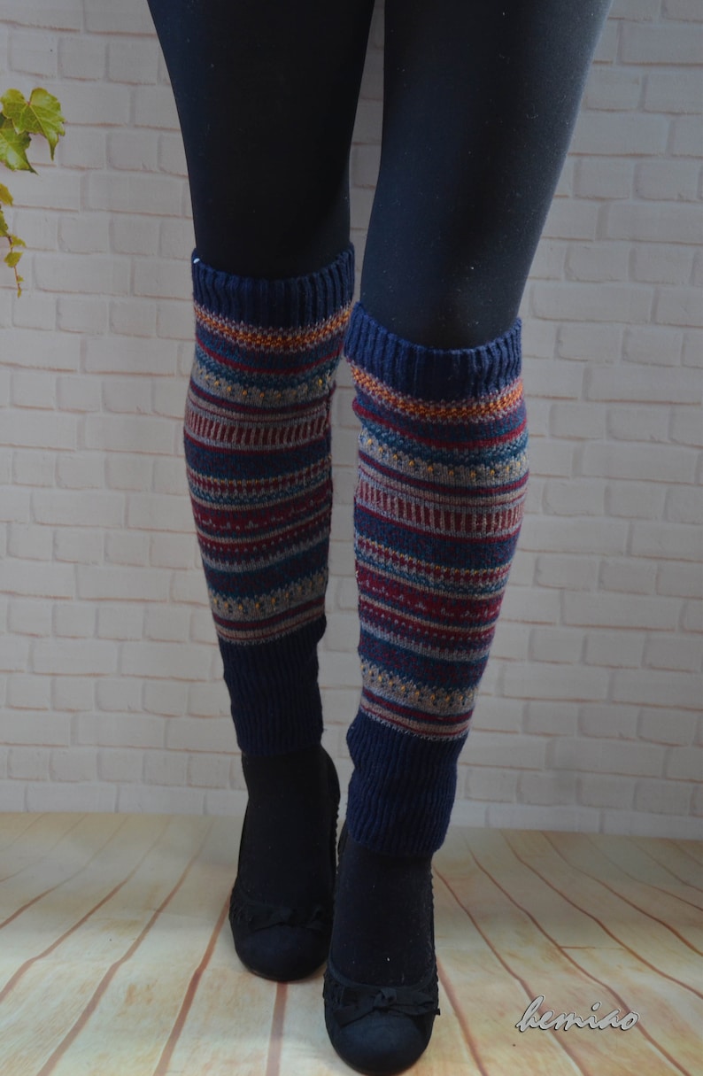 Womens Leg Warmers knit Leg Warmers Womenbohemia Leg Etsy