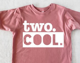 Second Birthday Shirt 2nd Birthday Outfit Two Cool Two Wild 2nd Birthday Toddler Tee I'm Two Years Old Shirt Camo Birthday Shirt