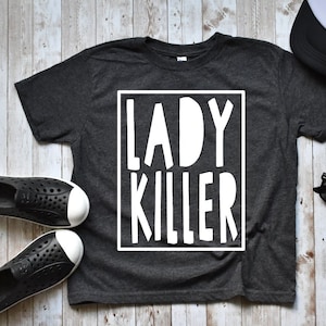 Lady Killer Tee - Funny Toddler Clothes - Birthday Shirt - Kids Clothes