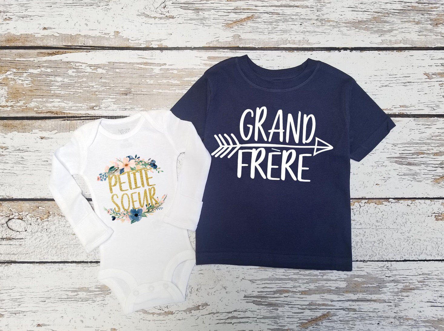 Big Brother Little Sister T shirt and Bodysuit Grand Frere