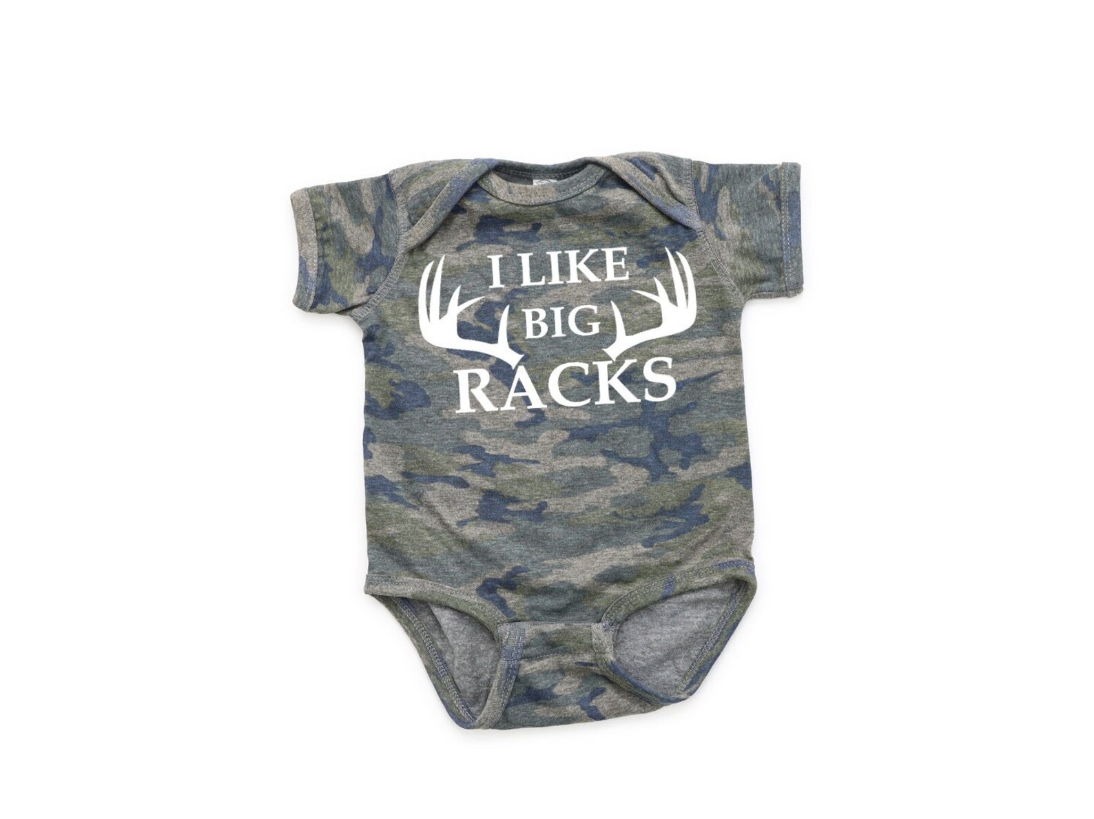 I LIKE BIG RACKS Hunting Baby Onesie Redneck Baby Bodysuit Etsy