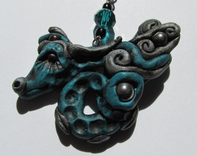 Welden the Water Dragon Necklace Etsy