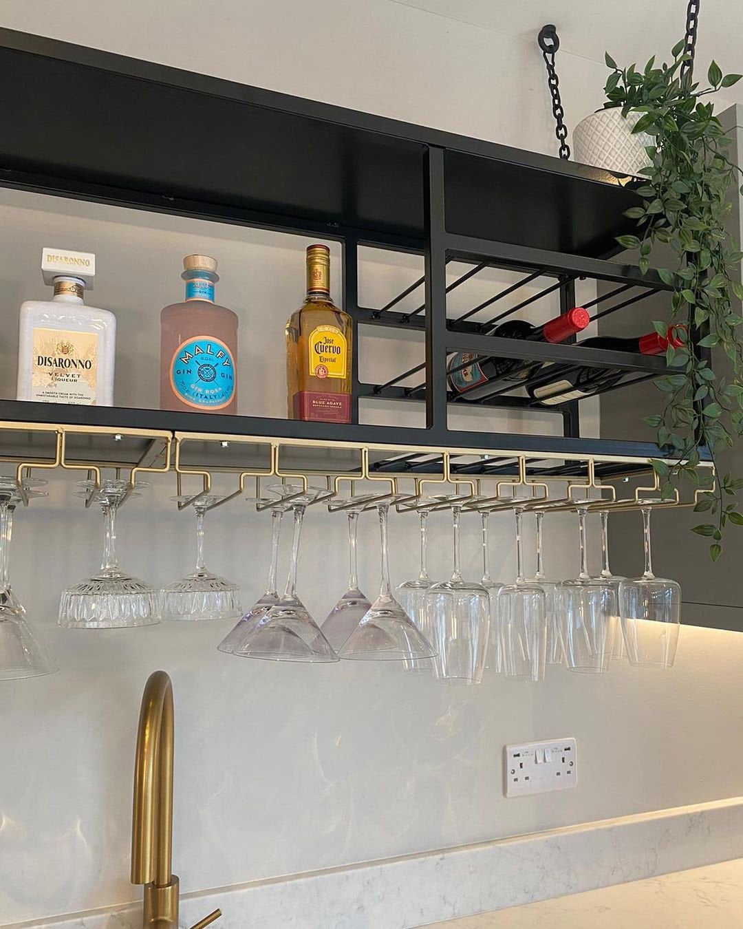 Ceiling Mounted Wine Rack Wine Racks Suspended Wine Rack Etsy UK