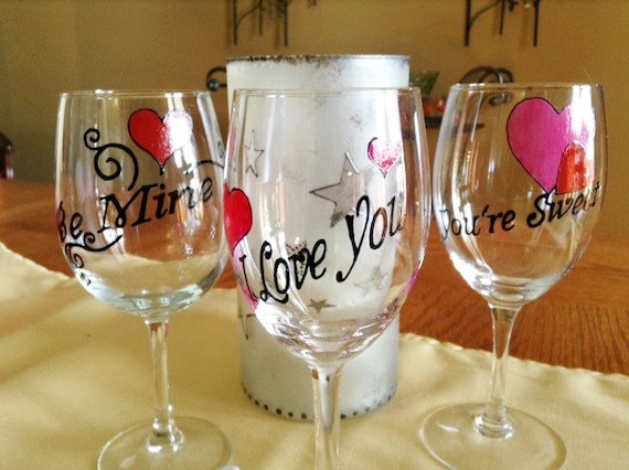 Copas Vino Personalizadas GRAVURZEILE Leonardo - Copas De Vino Con Grabado, Regalo De Cumpleaños Y San Valentín, Incluye Caja De Madera Grabada, Idea De Regalo Para Personas Copas Personalizadas