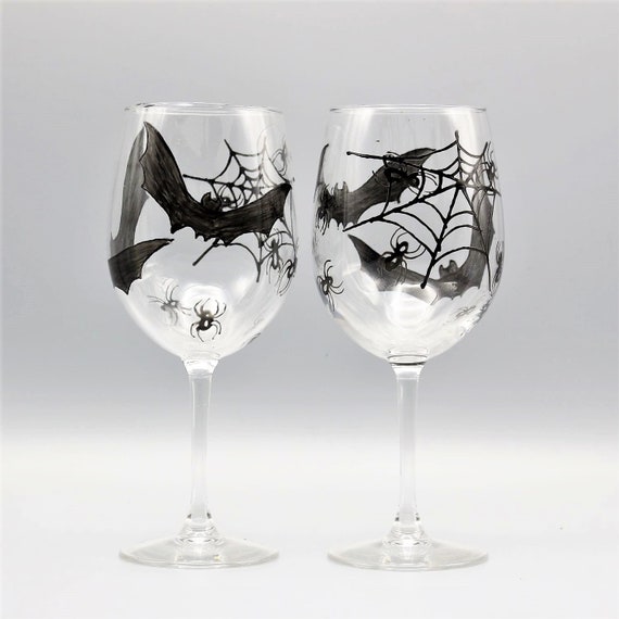 Halloween Wine Glasses - Glasses