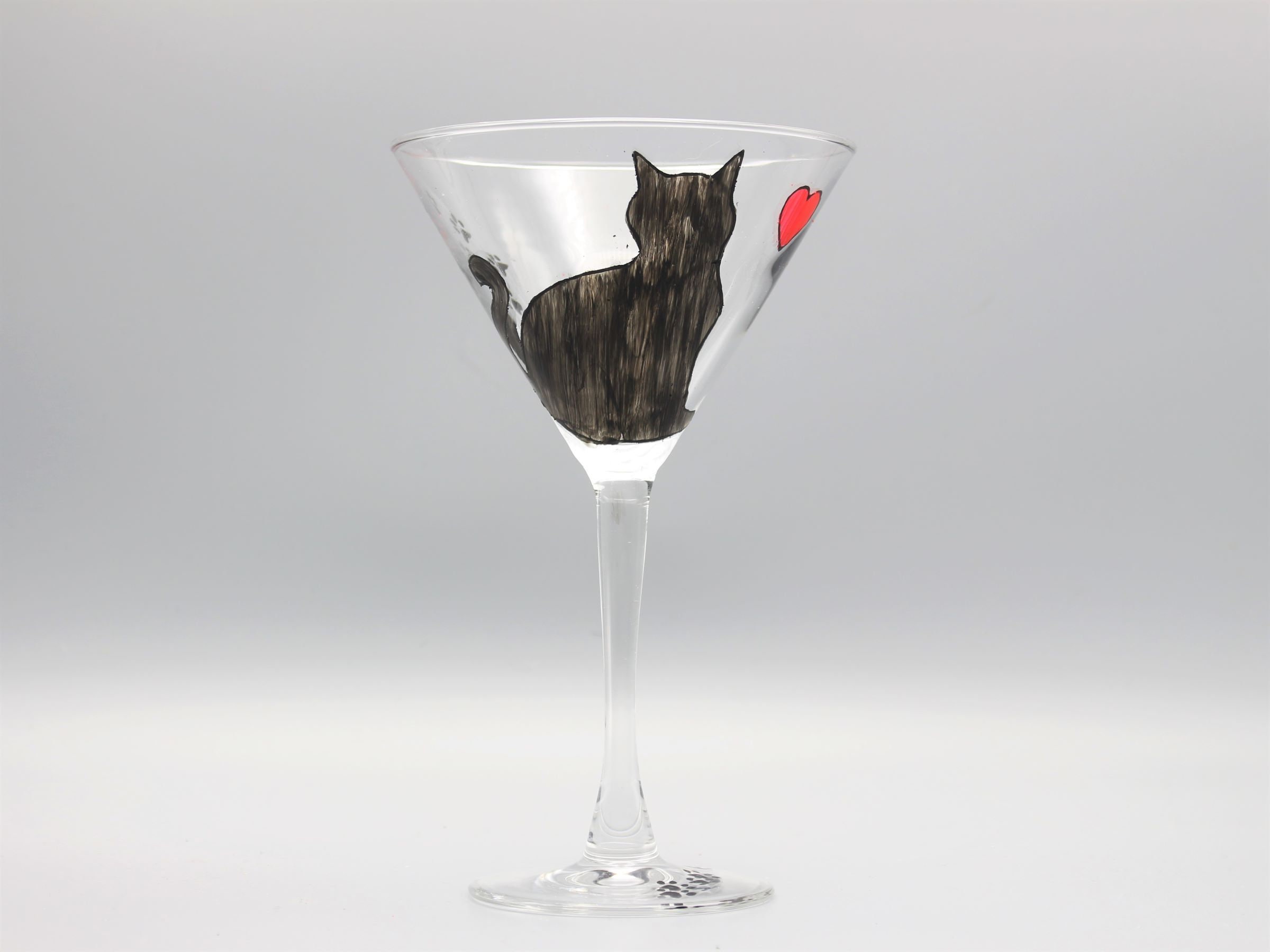 Cat With Martini Etsy