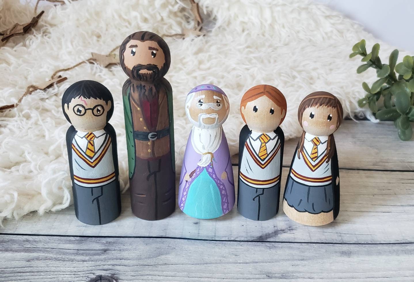 harry potter peg dolls