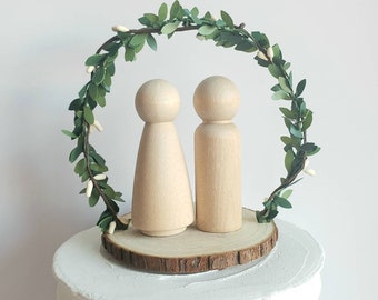 Cake topper base for peg dolls,  Cake Topper, cake topper people base.