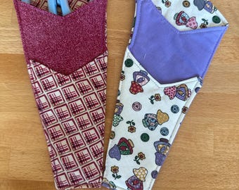 Handmade scissor pouch *scissors not included*
