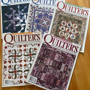 Quilters Newsletter - Etsy