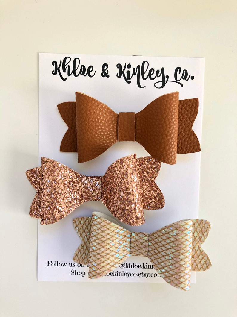 nylon headbands Sparkly glitter bows hair bows alligator clips