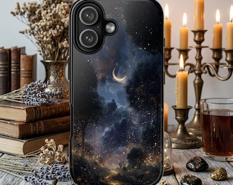 Night Moon Phone Case | iPhone Samsung Pixel