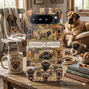 Spanish Mastiff Dog Lovers phone case | iPhone Samsung Google Pixel image 9
