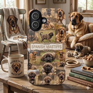 Spanish Mastiff Dog Lovers phone case | iPhone Samsung Google Pixel image 5